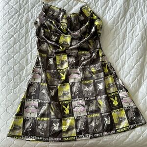 Cowl Neck Playboy x Misguided Mini Dreds